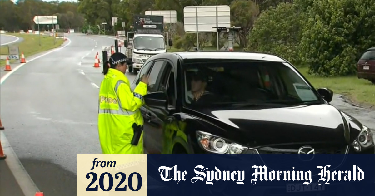 Video Coronavirus Queensland Border Checkpoints